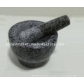 Mortiers et pilons en granit Taille 13X9.5cm